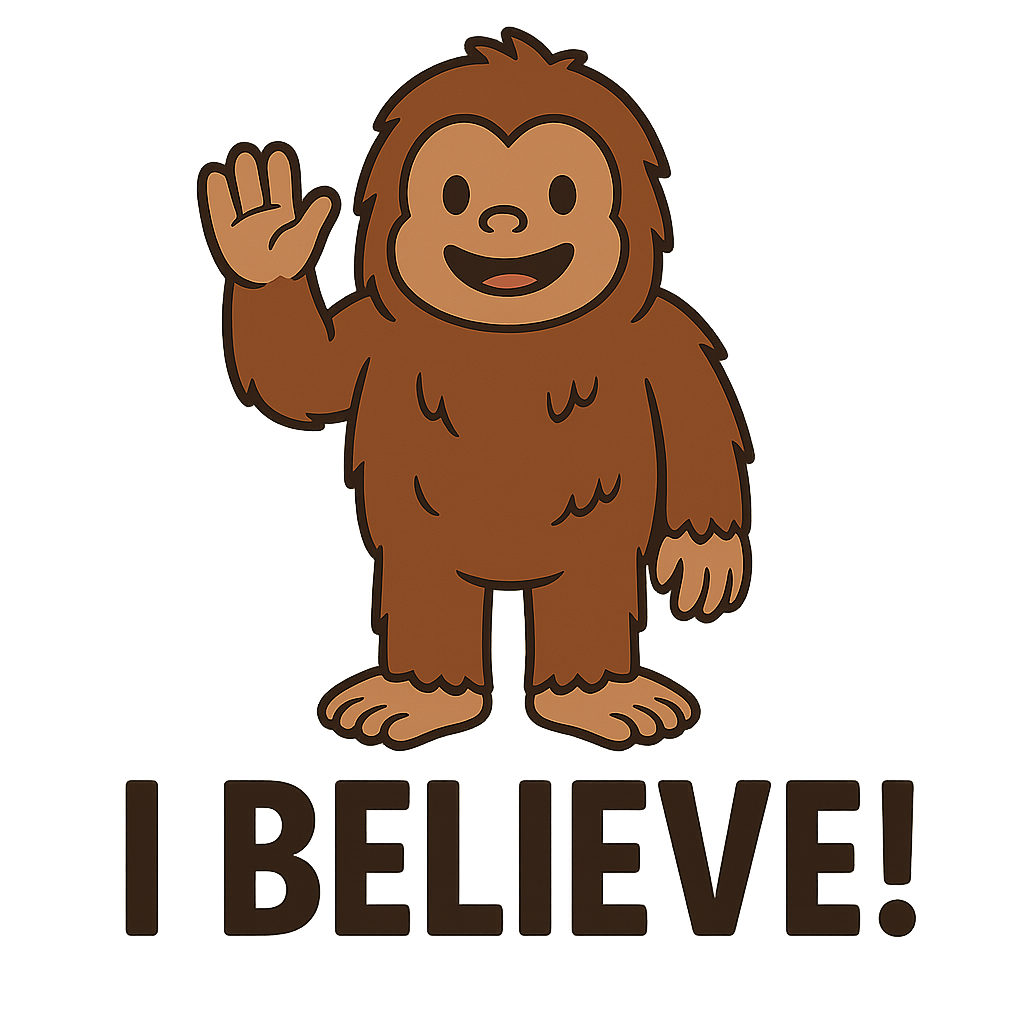 Waving Bigfoot