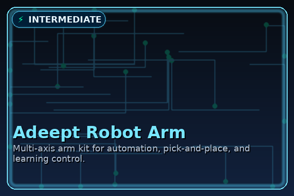 Adeept Robot Arm thumbnail
