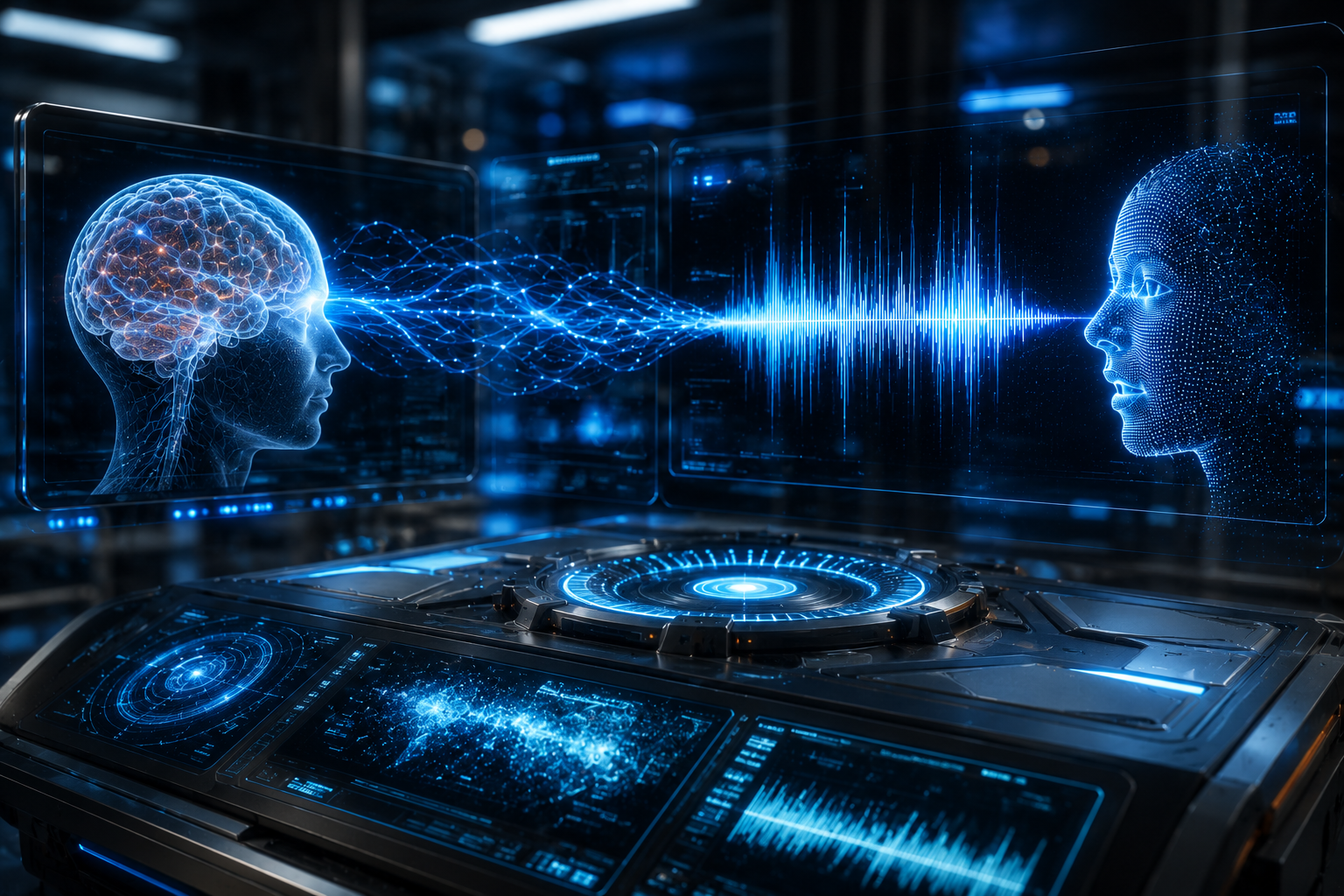 AI speech synthesizer converting brainwave activity into human speech