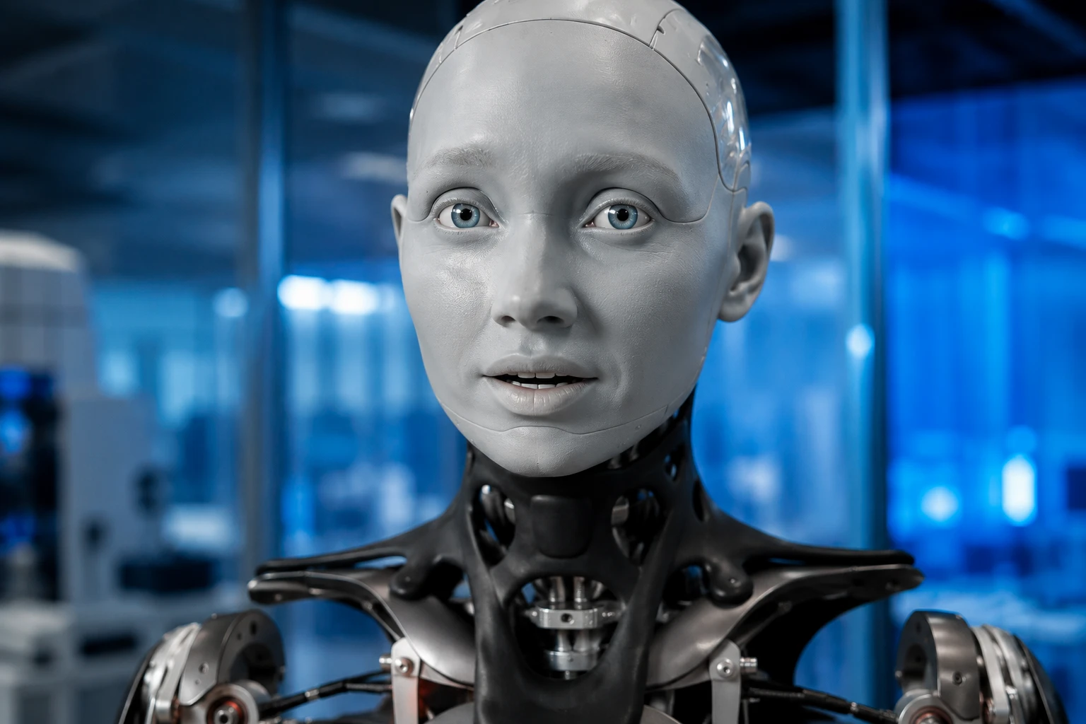 Ameca robot by Engineered Arts