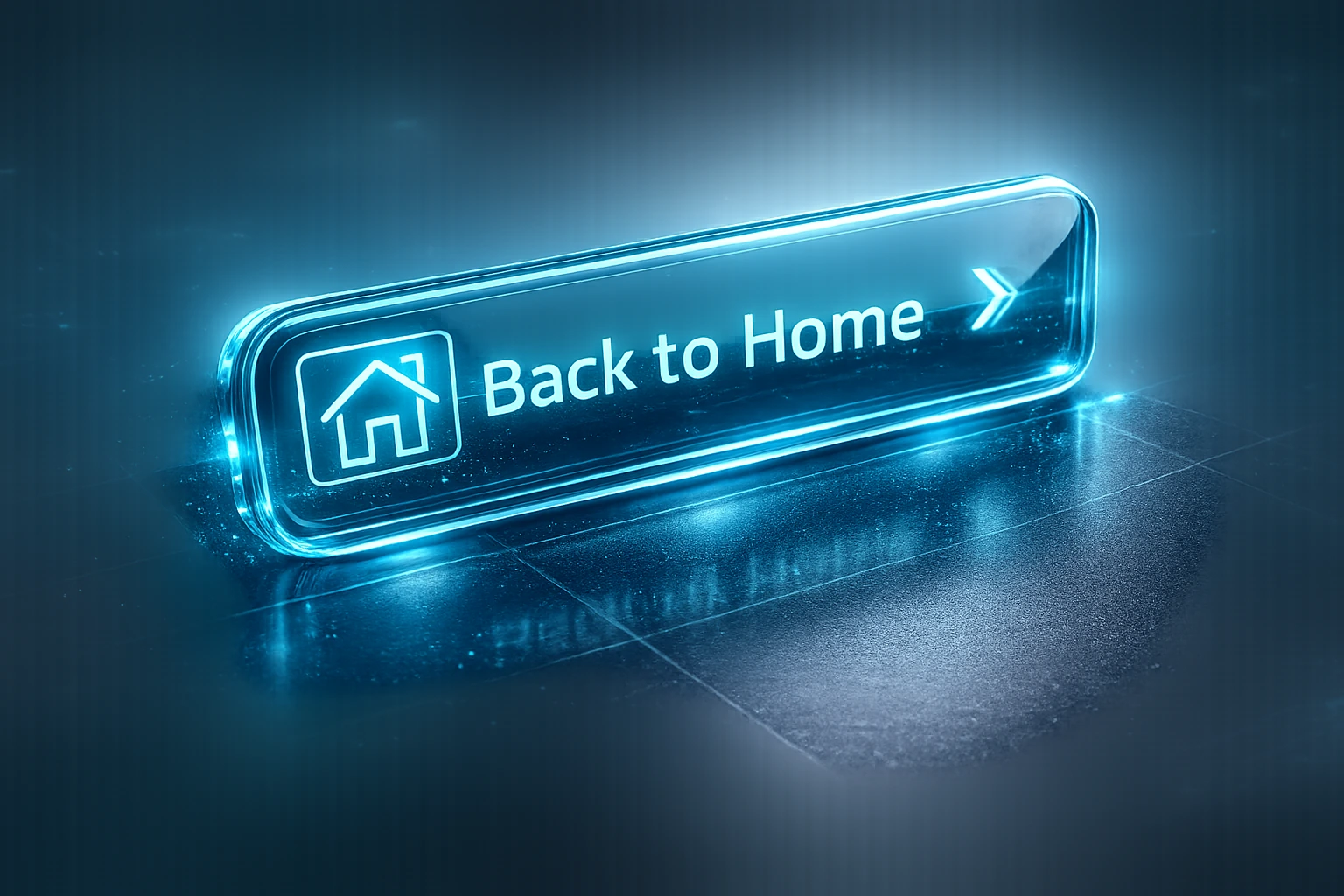 Back to Home glass button