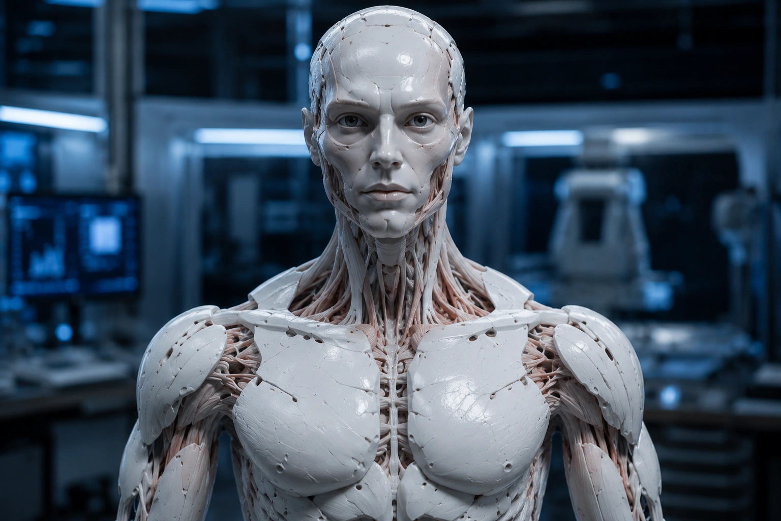 Clone Alpha robot by Clone Robotics