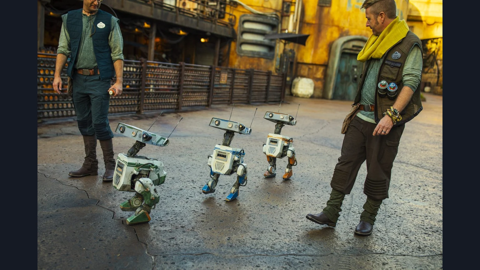 Disney BDX Droids by Walt Disney Imagineering / Disney Research