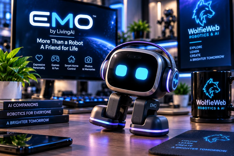 EMO robot by LivingAI