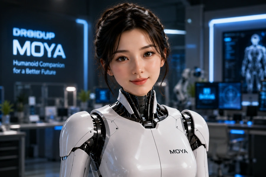 Moya robot by DroidUp