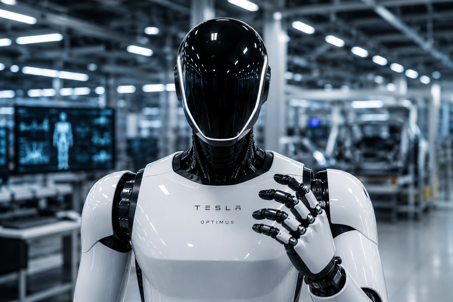 Tesla Optimus Gen 3 robot by Tesla