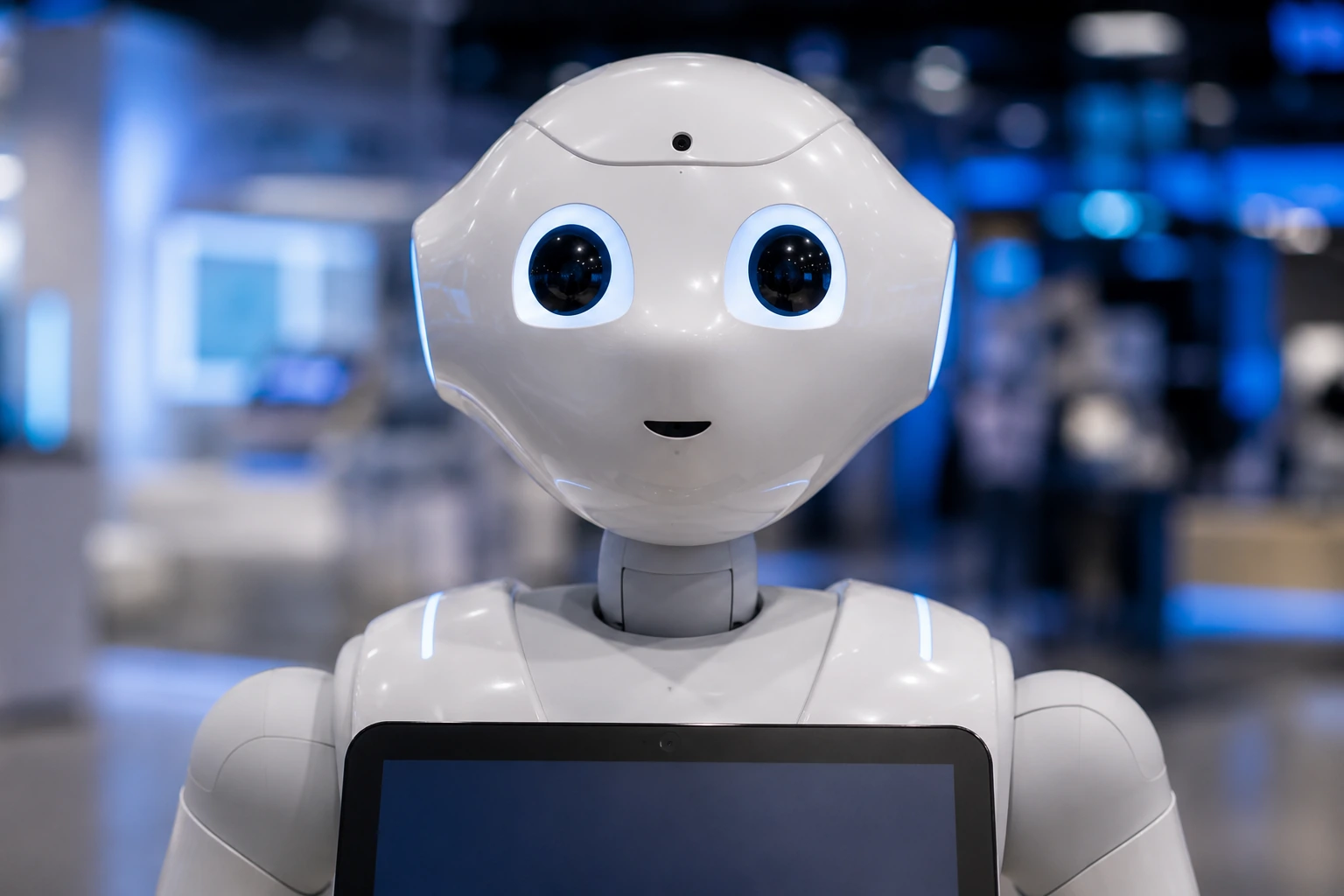 Pepper robot by SoftBank Robotics