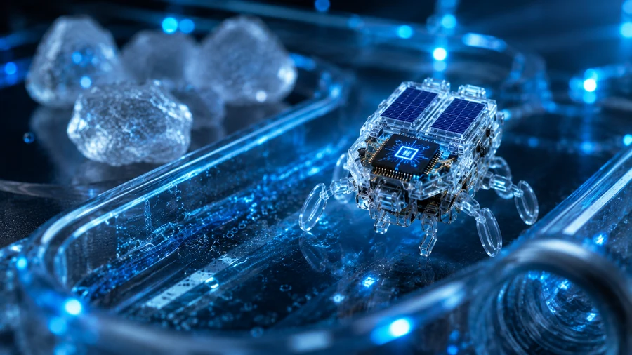 Microscopic robots that sense think and act video thumbnail