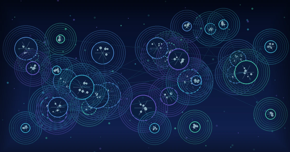 MIT Syncells synthetic cell robots in a glowing nanoscale environment